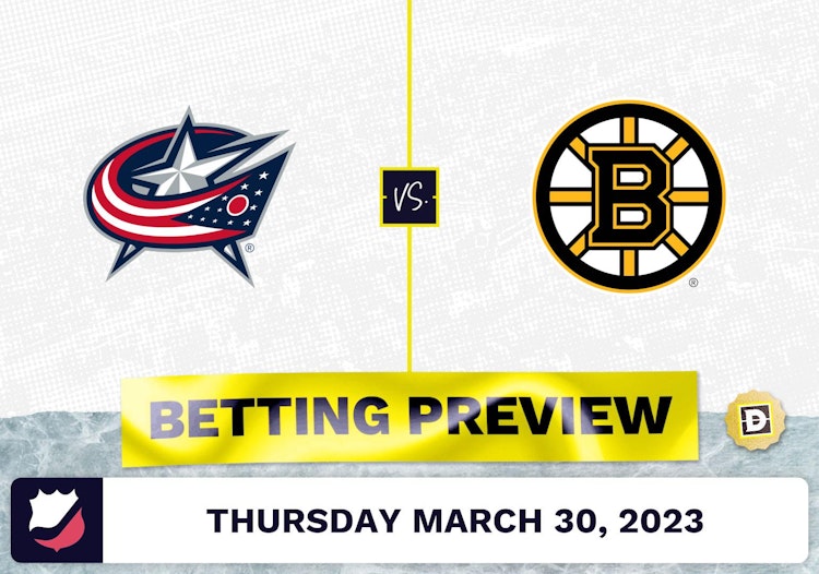 Blue Jackets vs. Bruins Prediction and Odds - Mar 30, 2023