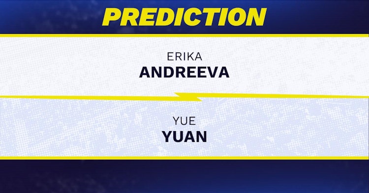 Erika Andreeva vs Yue Yuan Tennis Prediction.