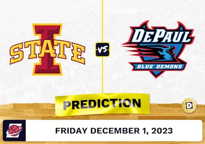 Iowa State vs. DePaul Basketball Prediction - December 1, 2023