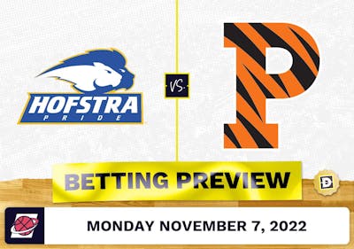 Hofstra vs. Princeton CBB Prediction and Odds - Nov 7, 2022