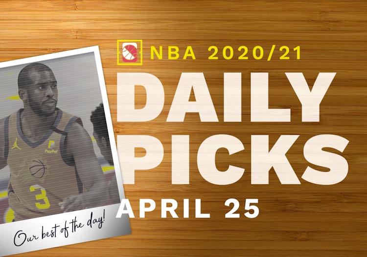 Best NBA Betting Picks and Parlays: Sunday April 25, 2021