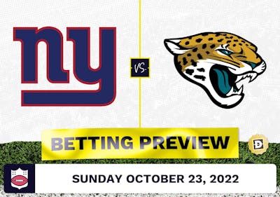 Giants vs. Jaguars Week 7 Prediction and Odds - Oct 23, 2022