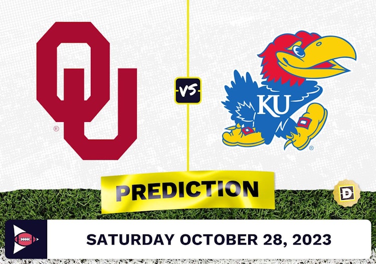 Oklahoma vs. Kansas CFB Prediction and Odds - October 28, 2023