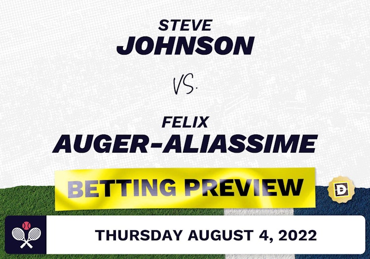 Steve Johnson vs. Felix Auger-Aliassime Predictions - Aug 4, 2022