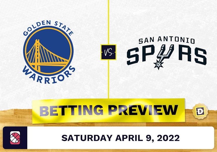 Warriors vs. Spurs Prediction and Odds - Apr 9, 2022