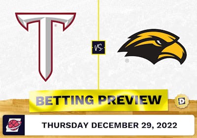 Troy vs. Southern Miss CBB Prediction and Odds - Dec 29, 2022