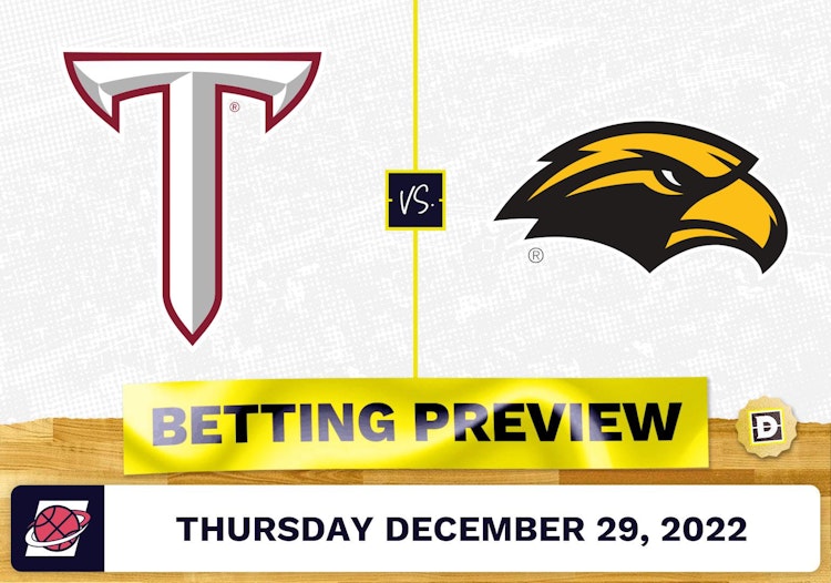 Troy vs. Southern Miss CBB Prediction and Odds - Dec 29, 2022