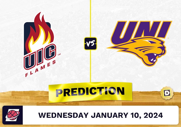 Illinois-Chicago vs. Northern Iowa Prediction, Odds, College Basketball Picks  [1/10/2024]