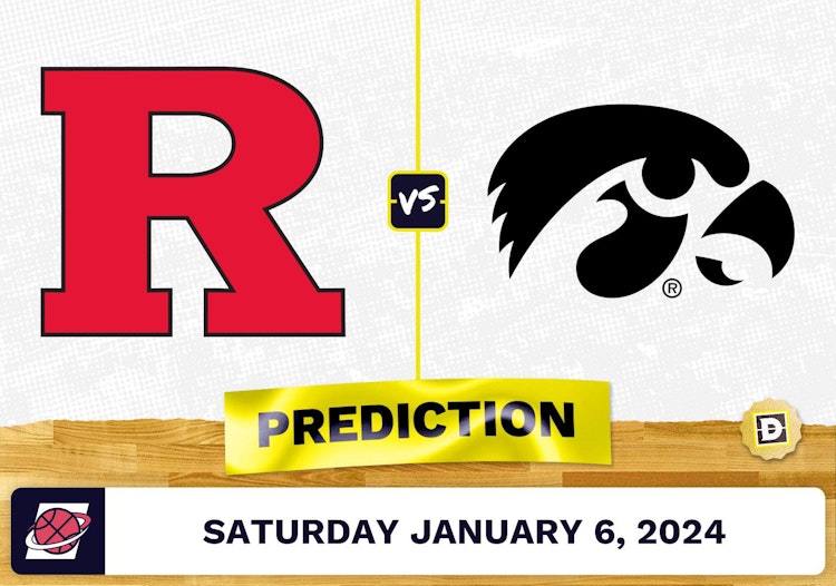 Rutgers vs. Iowa Prediction, Odds, College Basketball Picks  [1/6/2024]