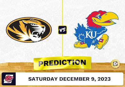 Missouri vs. Kansas Basketball Prediction - December 9, 2023