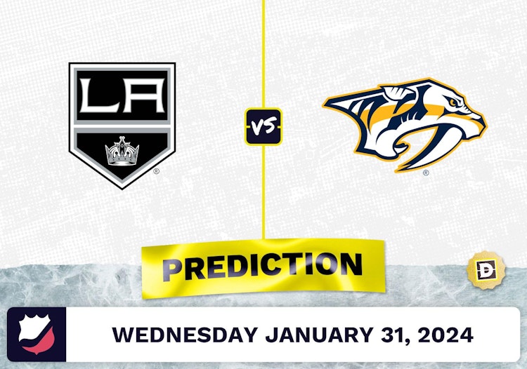 Los Angeles Kings vs. Nashville Predators Prediction, Odds, NHL Picks [1/31/2024]