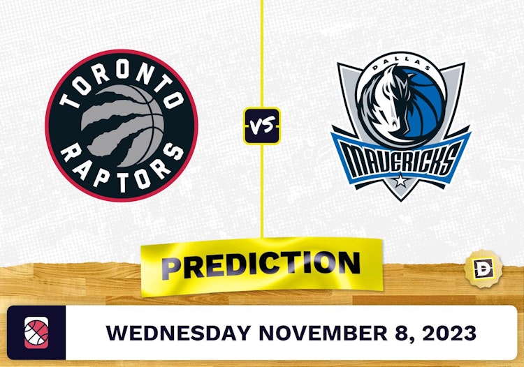 Raptors vs. Mavericks Prediction and Odds - November 8, 2023