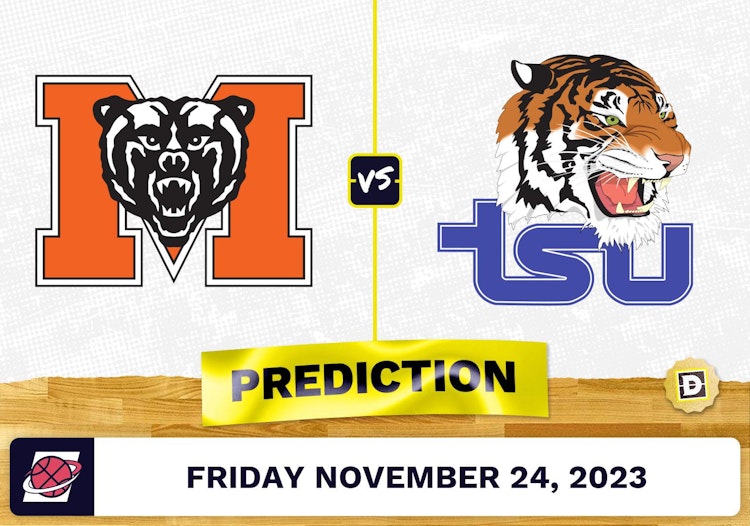 Mercer vs. Tennessee State Basketball Prediction - November 24, 2023