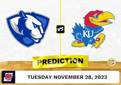 Eastern Illinois vs. Kansas Basketball Prediction - November 28, 2023