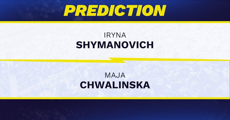 Iryna Shymanovich vs Maja Chwalinska Tennis Prediction.