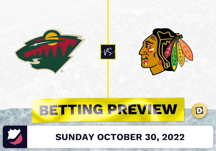 Wild vs. Blackhawks Prediction and Odds - Oct 30, 2022