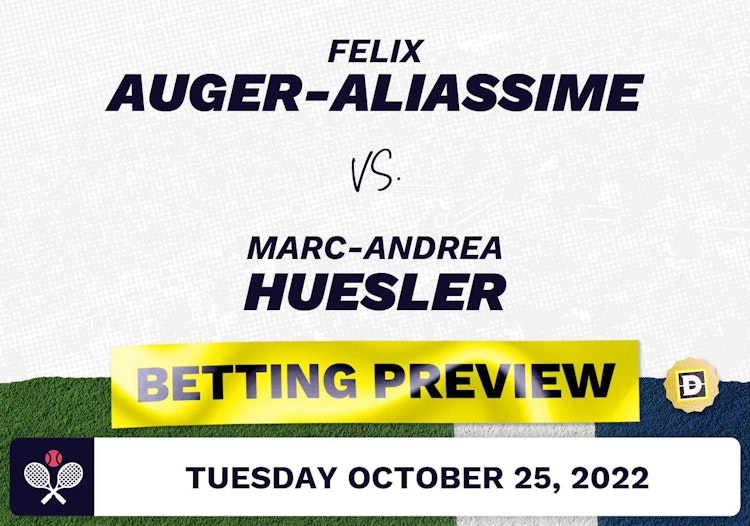 Felix Auger-Aliassime vs. Marc-Andrea Huesler Predictions - Oct 26, 2022