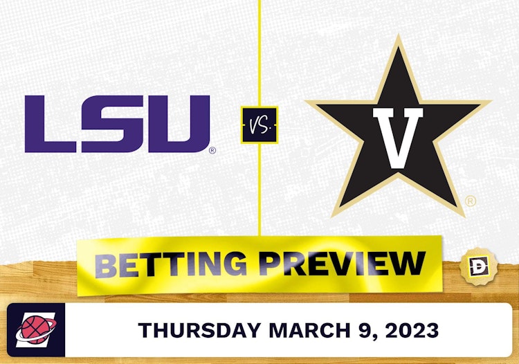 LSU vs. Vanderbilt CBB Prediction and Odds Mar 9, 2023