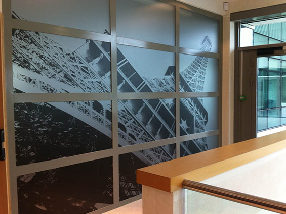 adhésif dépoli personnalisé