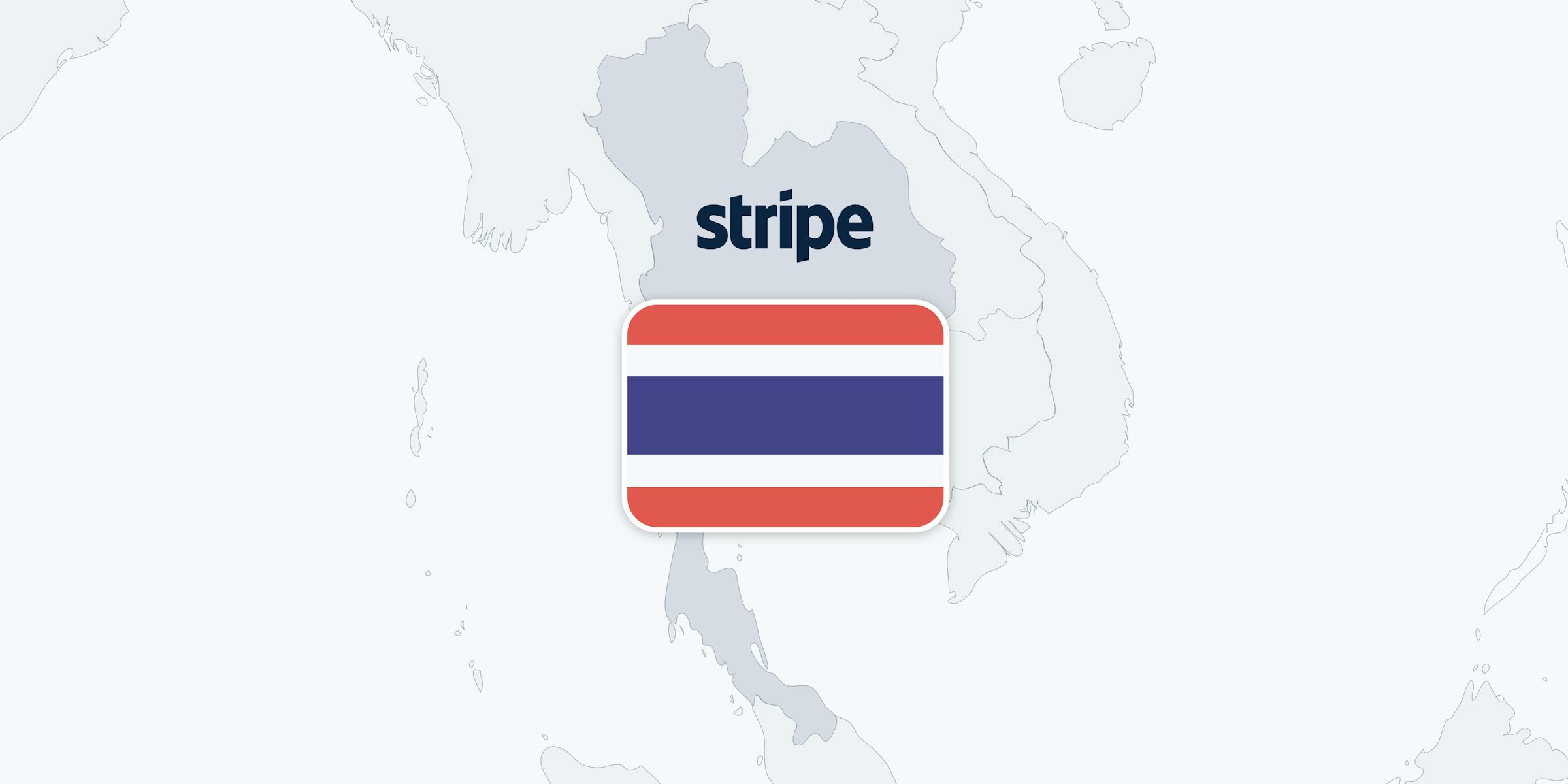 Stripe launches in Thailand