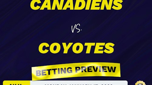 Canadiens vs. Coyotes Predictions and Odds - Jan 17, 2022