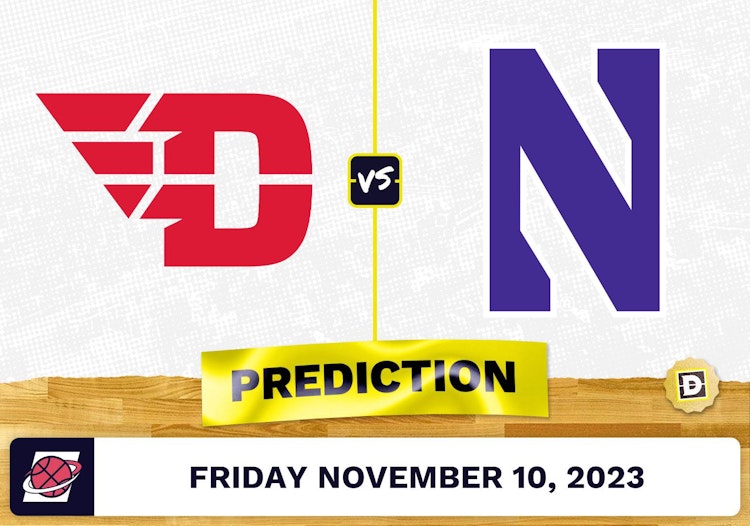 Dayton vs. Northwestern Basketball Prediction - November 10, 2023