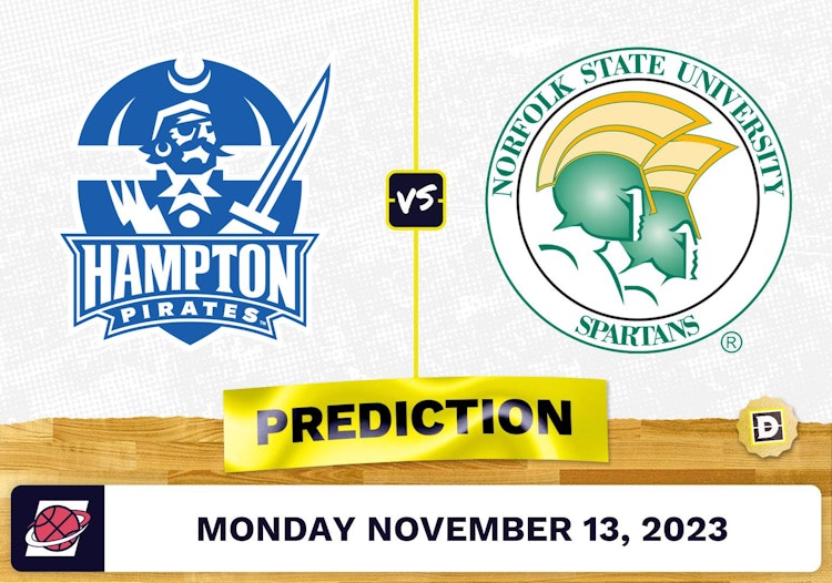 Hampton vs. Norfolk State Basketball Prediction - November 13, 2023