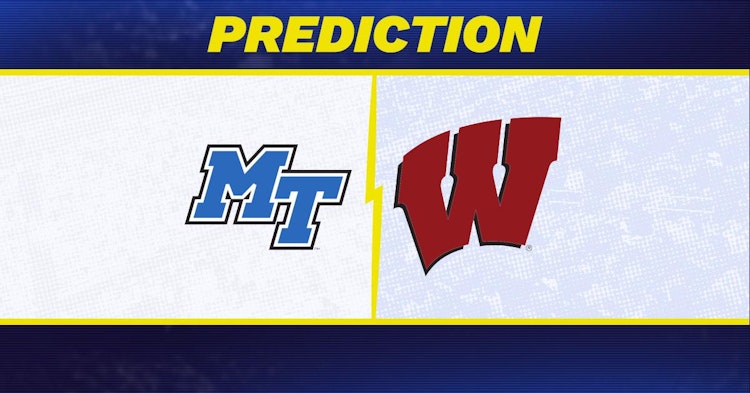 Middle Tennessee-Wisconsin Predictions and Game Preview.