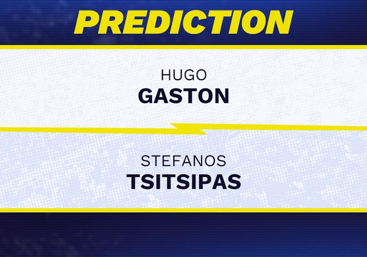 Hugo Gaston vs Stefanos Tsitsipas Tennis Prediction.