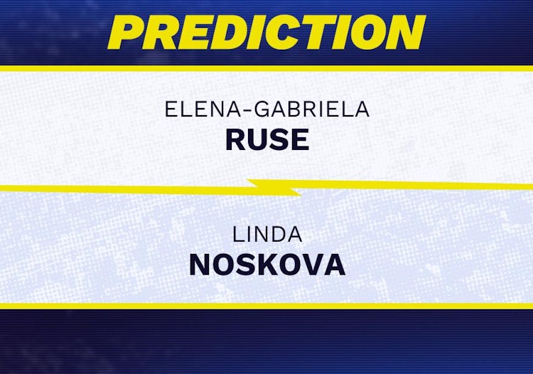 Elena-Gabriela Ruse vs Linda Noskova Tennis Prediction.