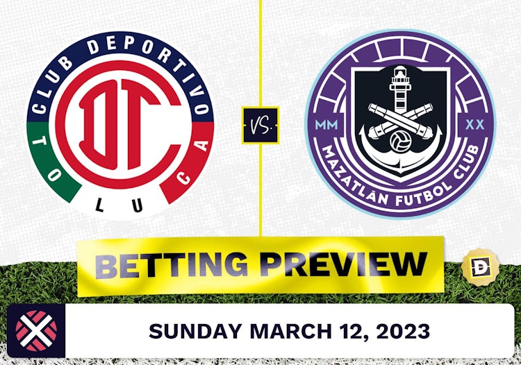 Toluca vs. Mazatlan Prediction and Odds - Mar 12, 2023