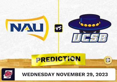 Northern Arizona Northern Arizona vs. UC Santa Barbara UC Santa Barbara Basketball Prediction - November 29, 2023