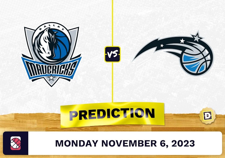 Mavericks vs. Magic Prediction and Odds - November 6, 2023