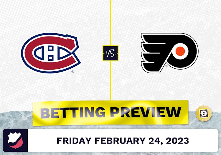 Canadiens vs. Flyers Prediction and Odds - Feb 24, 2023