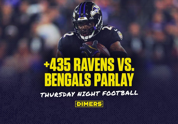 NFL parlay picks for Thursday Night Football betting between Ravens and Bengals on Thanksgiving.