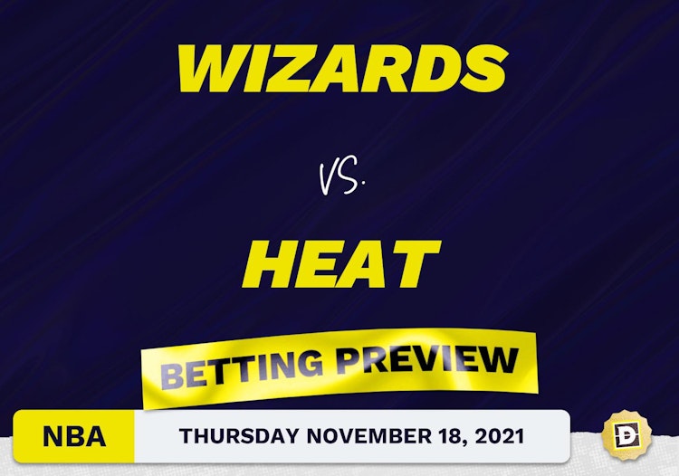 Wizards vs. Heat Predictions and Odds - Nov 18, 2021