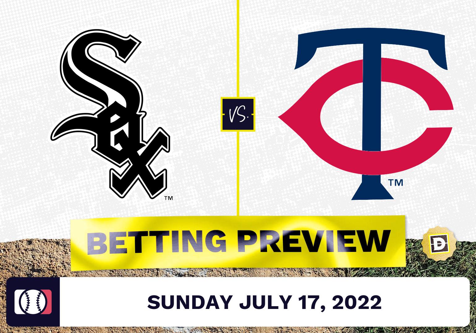 White Sox vs. Twins Prediction and Odds - Jul 17, 2022