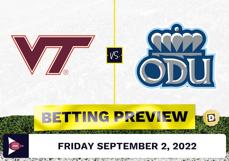 Virginia Tech vs. Old Dominion CFB Prediction and Odds - Sep 2, 2022