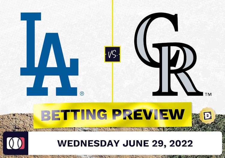 Dodgers vs. Rockies Prediction and Odds - Jun 29, 2022