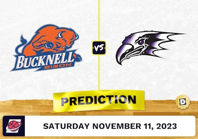 Bucknell vs. Niagara Basketball Prediction - November 11, 2023