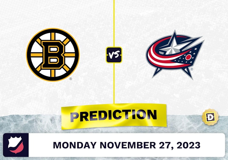 Bruins vs. Blue Jackets Prediction and Odds - November 27, 2023