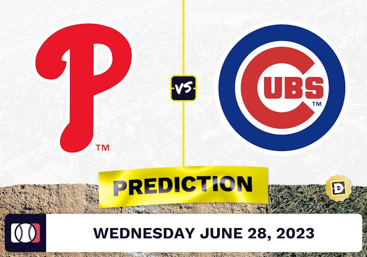 Phillies vs. Cubs Prediction for MLB Wednesday [6/28/2023]