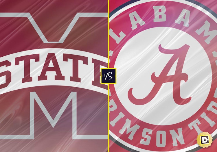 CFB Computer Picks, Analysis and Prediction For Mississippi State vs. Alabama on October 22, 2022