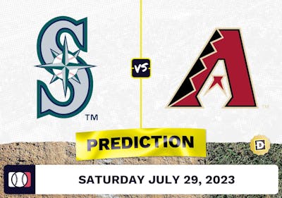 Mariners vs. Diamondbacks Prediction for MLB Saturday [7/29/2023]
