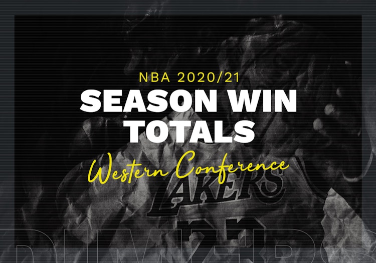 NBA 2020/21 Season Win Totals - Western Conference