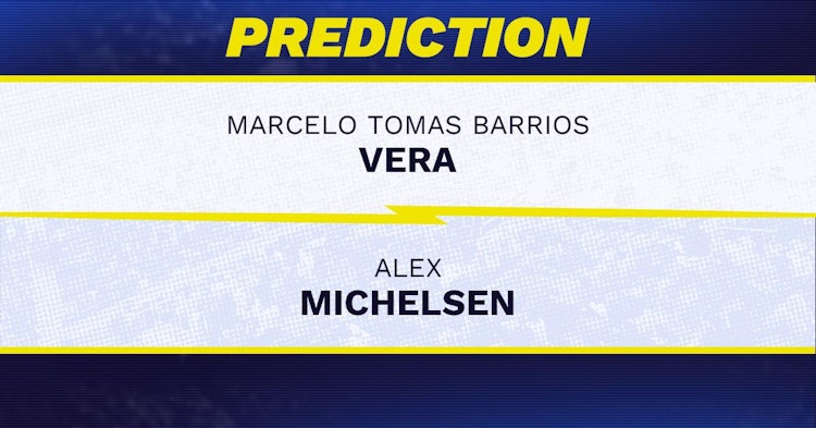 Marcelo Barrios Vera vs Alex Michelsen Tennis Prediction.