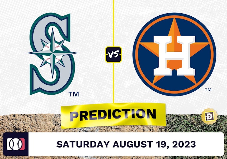 Mariners vs. Astros Prediction for MLB Saturday [8/19/2023]