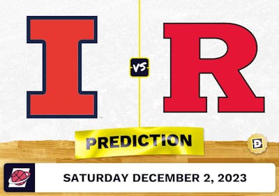 Illinois vs. Rutgers Basketball Prediction - December 2, 2023