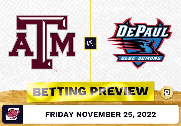 Texas A&M vs. DePaul CBB Prediction and Odds - Nov 25, 2022