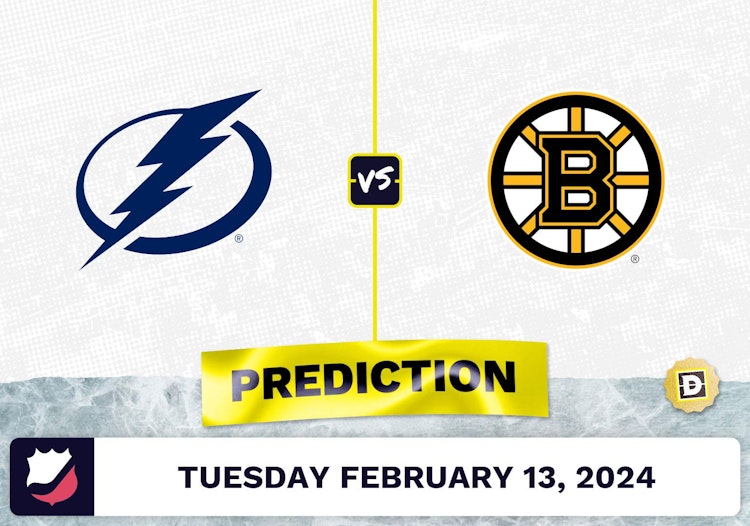 Tampa Bay Lightning vs. Boston Bruins Prediction, Odds, NHL Picks [2/13/2024]